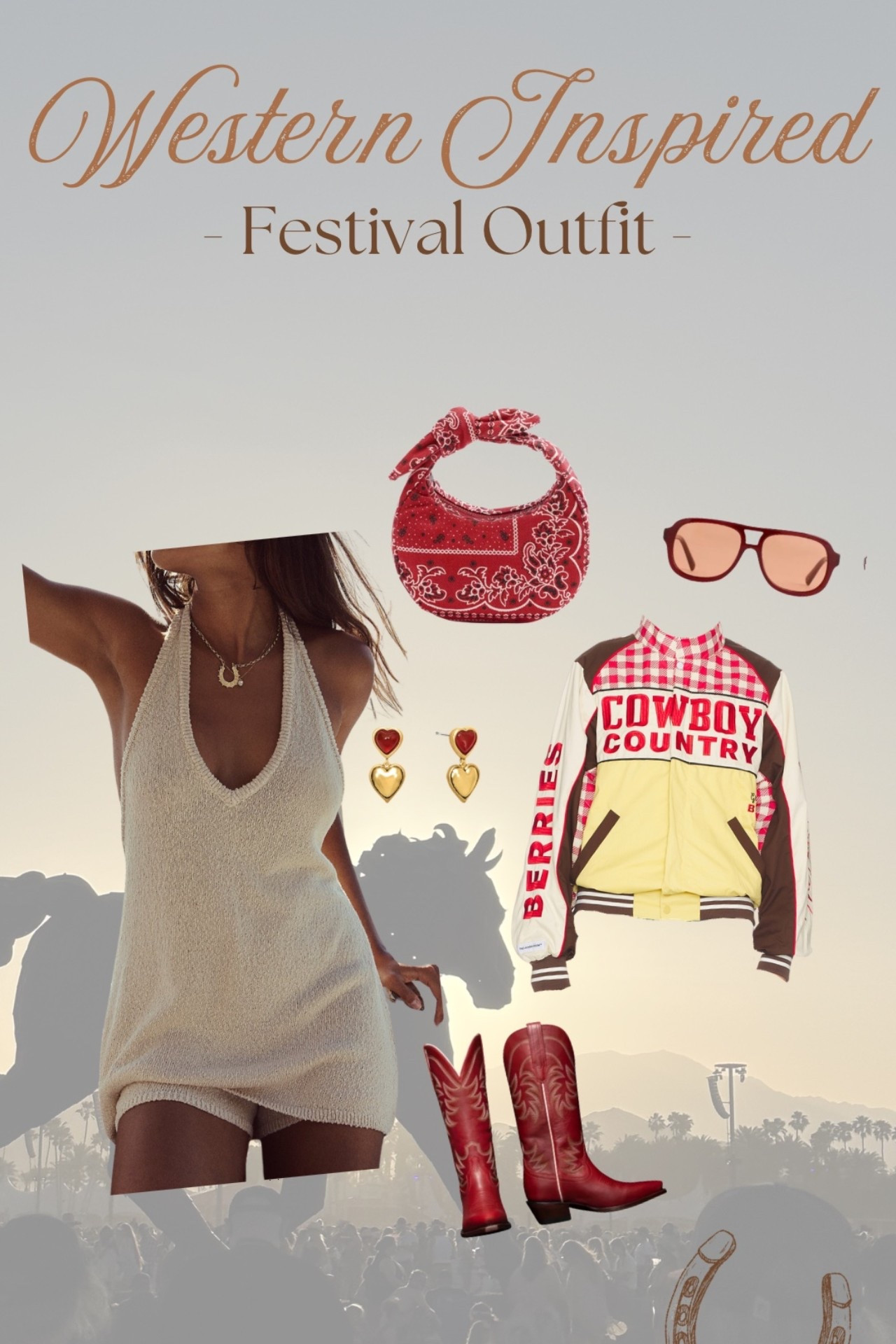 Such a fun statement jacket! Stagecoach can get so cold at night so this jacket is the perfect option to *NOT* ruin your daytime outfit! ❤️🍓 

#LTKFestival