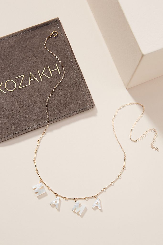 Kozakh Sweet Sentiments Necklace | Anthropologie (US)