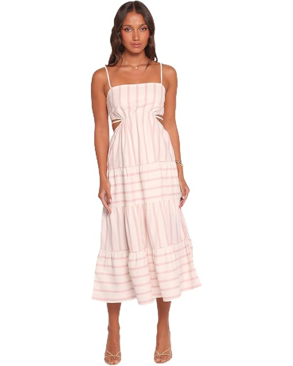 Petal & Pup Women's Evelin Midi Dress | Amazon (US)