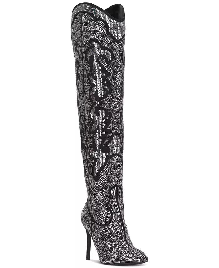 Macys on sale silver boots