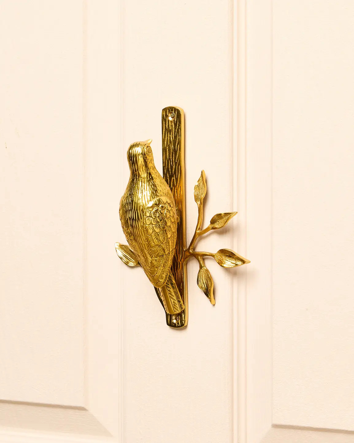 Bird Gold Metal Door Knocker | Oliver Bonas US | Oliver Bonas (Global)