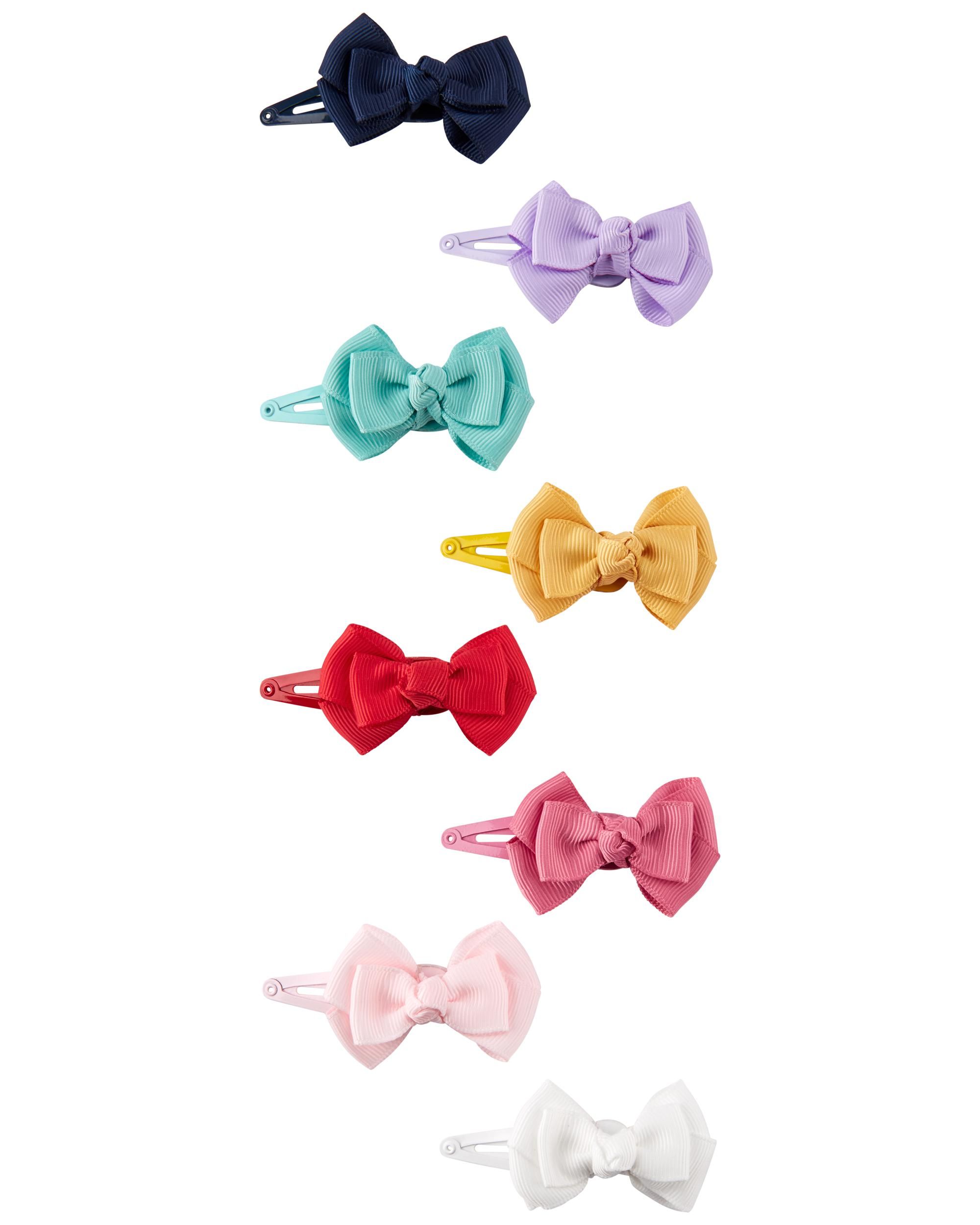 8-Pack Bow Hair Clips | OshKosh B'gosh