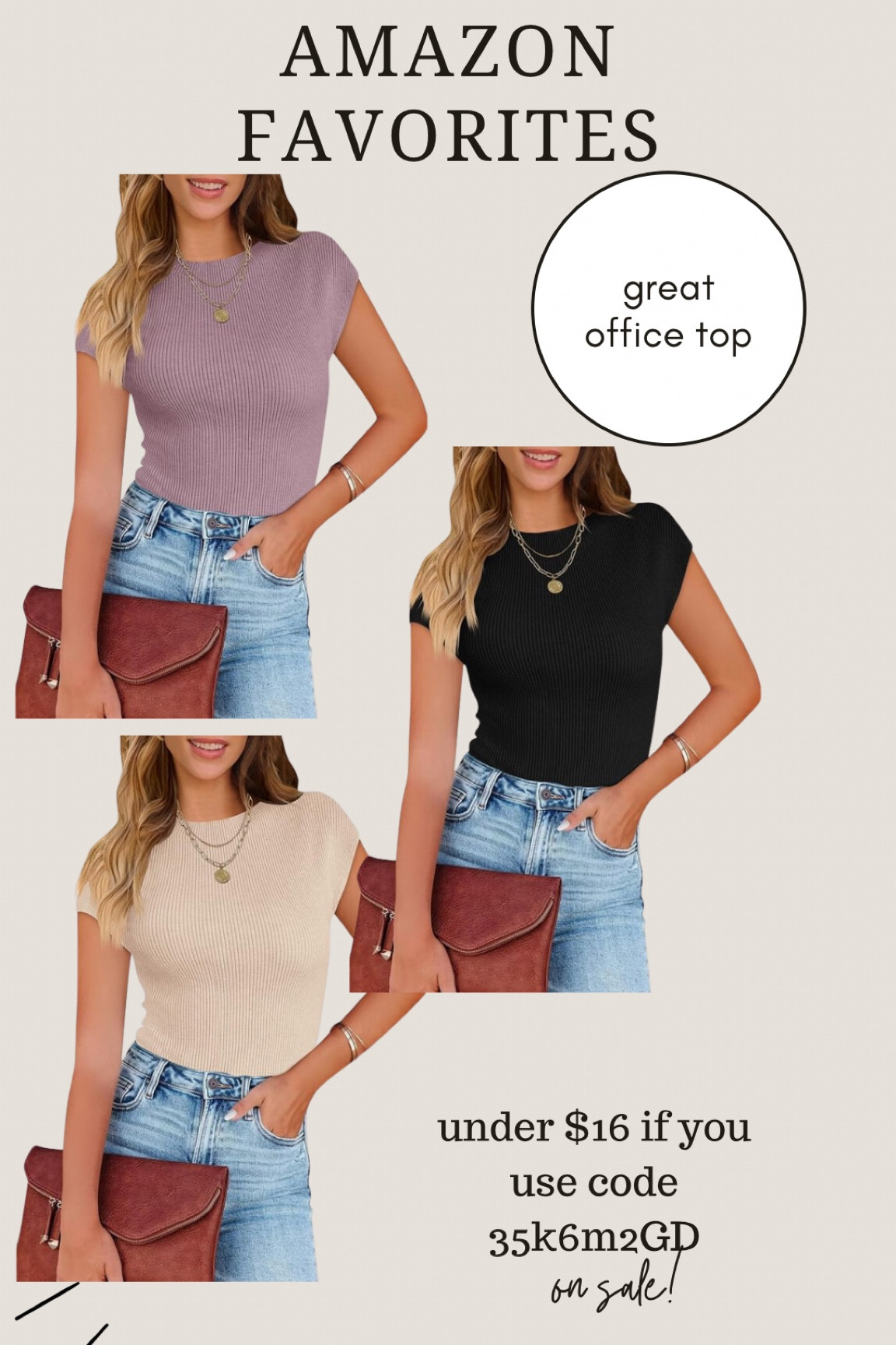 Amazon daily deal alert
Office top
Workwear
Amazon fashion 
Amazon 2024

#LTKworkwear #LTKsalealert #LTKfindsunder50