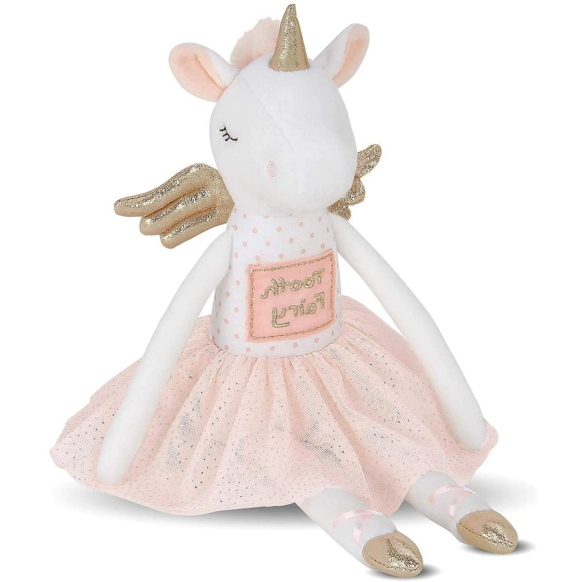 Bearington Twinkles Soft Plush Unicorn Tooth Fairy Doll, 14 Inches | Walmart (US)