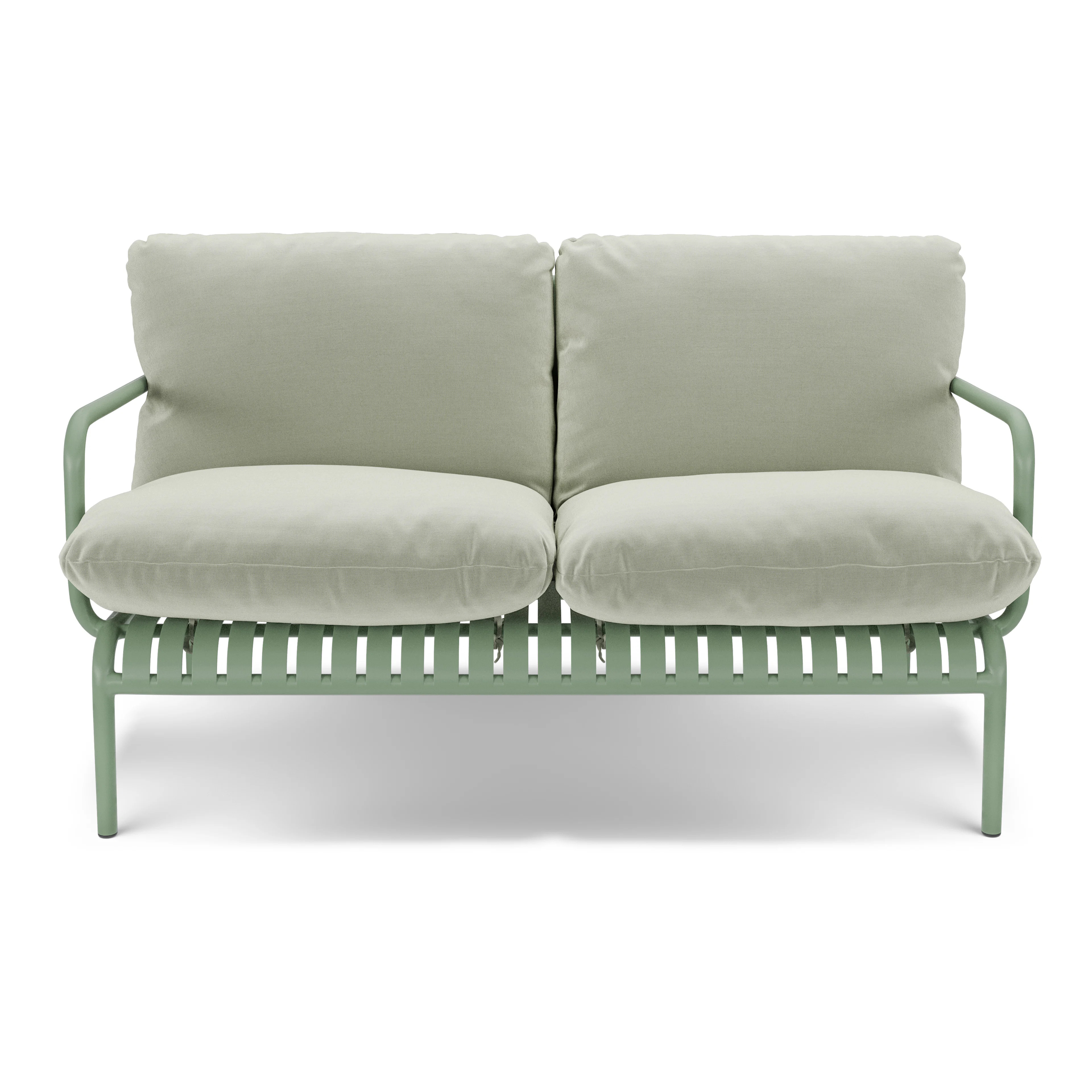 Sarek 59" Outdoor Loveseat - Sunbrella® Mint | Article
