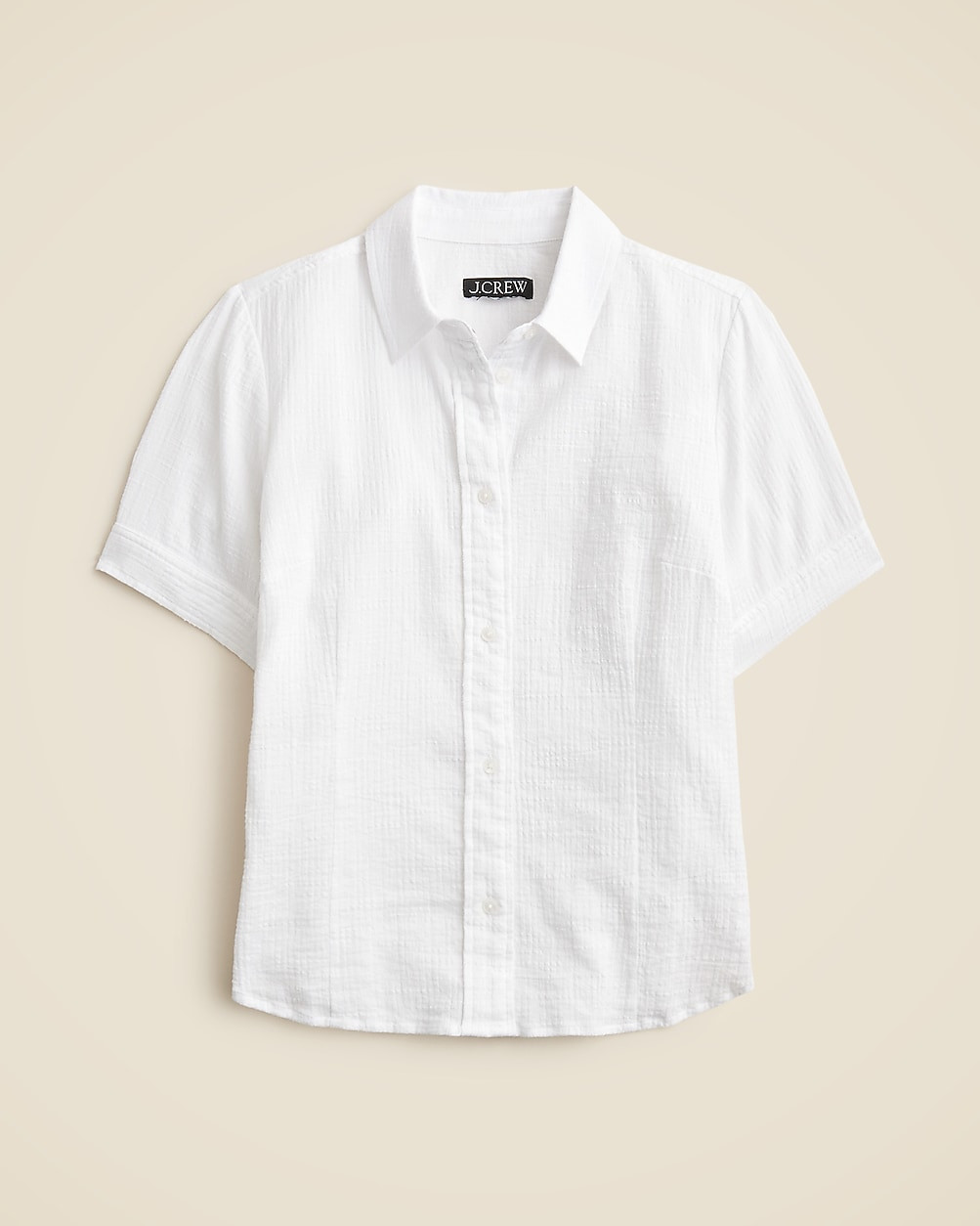 Slim-fit button-up in cotton gauze | J. Crew US