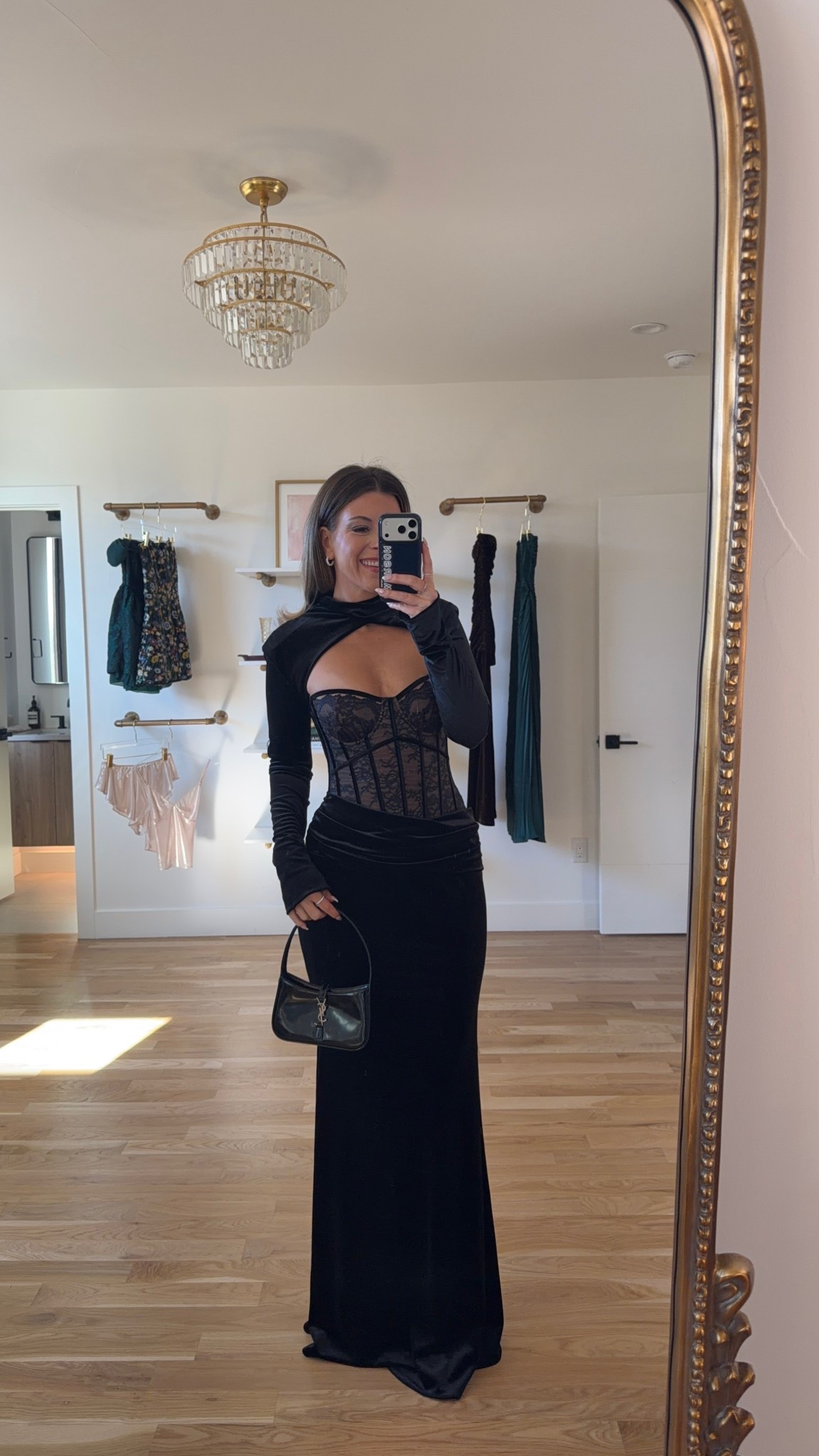 Black long sleeve lace and velvet corset wedding guest and formal event dresses

Vivrelle code: emersonhannon 
Electric picks code: emerson20

Wearing my usual small/2

Wedding guest
Formal event
Black tie
Long sleeve
Lace
Velvet 
Special occasion

#LTKWedding #LTKgrwm #LTKSeasonal