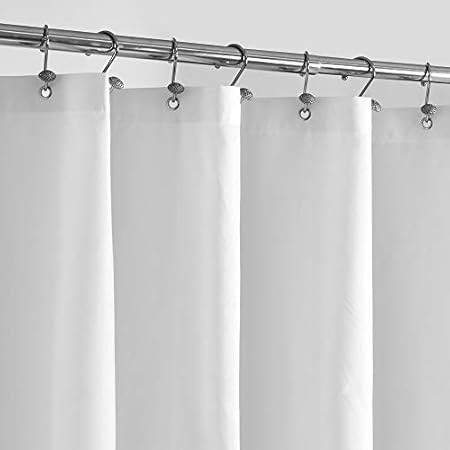 Mrs Awesome Extra Long Shower Curtain Liner with Magnets, 72x84 XL Clear PEVA Shower Liner, Long ... | Amazon (US)