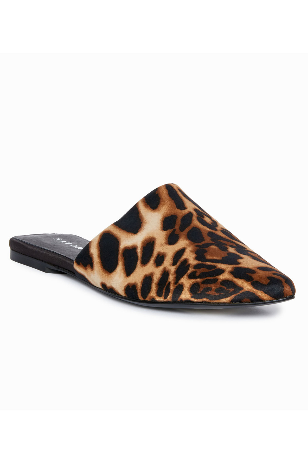 Adore Luxe Leopard Satin Slide | Natori