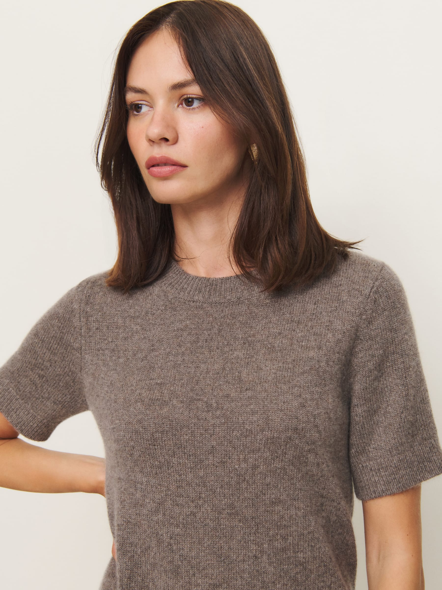 Bell Cashmere Mini Dress | Reformation (Global)