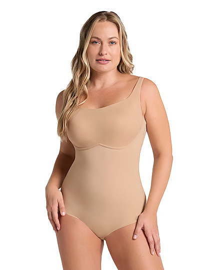 Leonisa Shapewear Scoop Back Wireless Sculpting Bodysuit, Beige, L - Women's - Victoria's Secret | Victoria's Secret (US / CA )