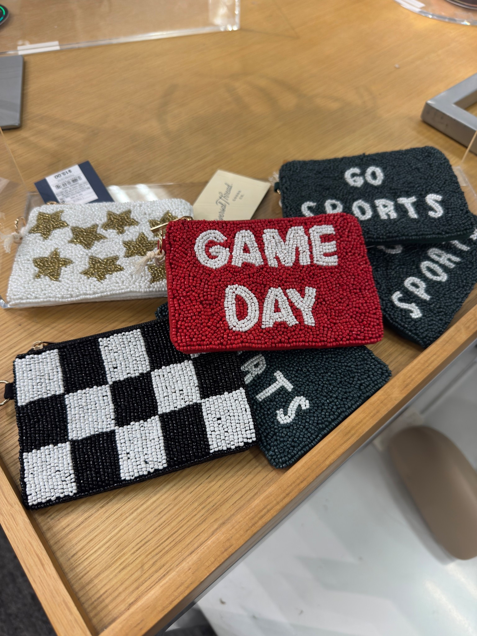 Game day pouches, game day purse, football, tailgating, baseball, sports mom, sporty moms, mom, beaded pouchhes

#LTKStyleTip #LTKFindsUnder50 #LTKItBag