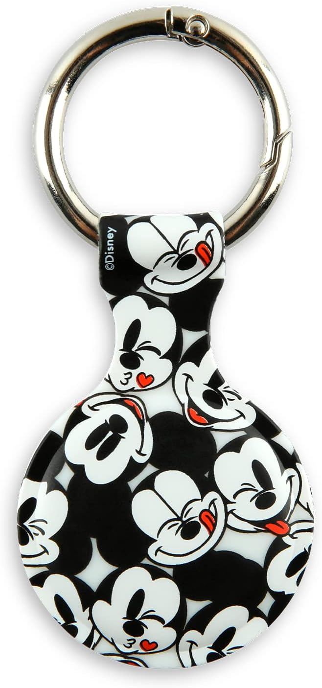 Disney Mickey Mouse AirTag Holder - Protective Tracker with Keychain | for Dog, Bags, Keys | Disn... | Amazon (US)