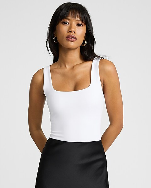Body Contour High Compression Square Neck Tank | Express