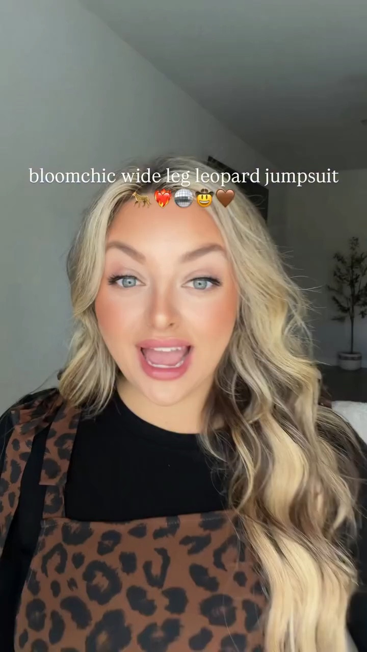 bloomchic wide leg cheetah print jumpsuit >>> spring fashion on a budget 🤎

#bloomchic #bloomchicdress #springfashion #ootd #outfitinspo