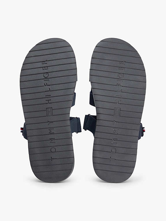 Sandale aus Veloursleder mit Cut-outs | Tommy Hilfiger (DE)