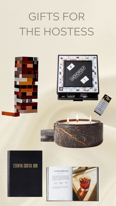 Thoughtful gifts for the host/hostess who is having you at their home for the holidays! All on sale via CB2 🫶🏼 the games are also stun to have at your house if you are hosting 

#LTKGiftGuide #LTKHoliday #LTKSeasonal