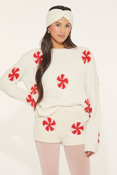 Peppermint Candy Pajama Top | Forever 21