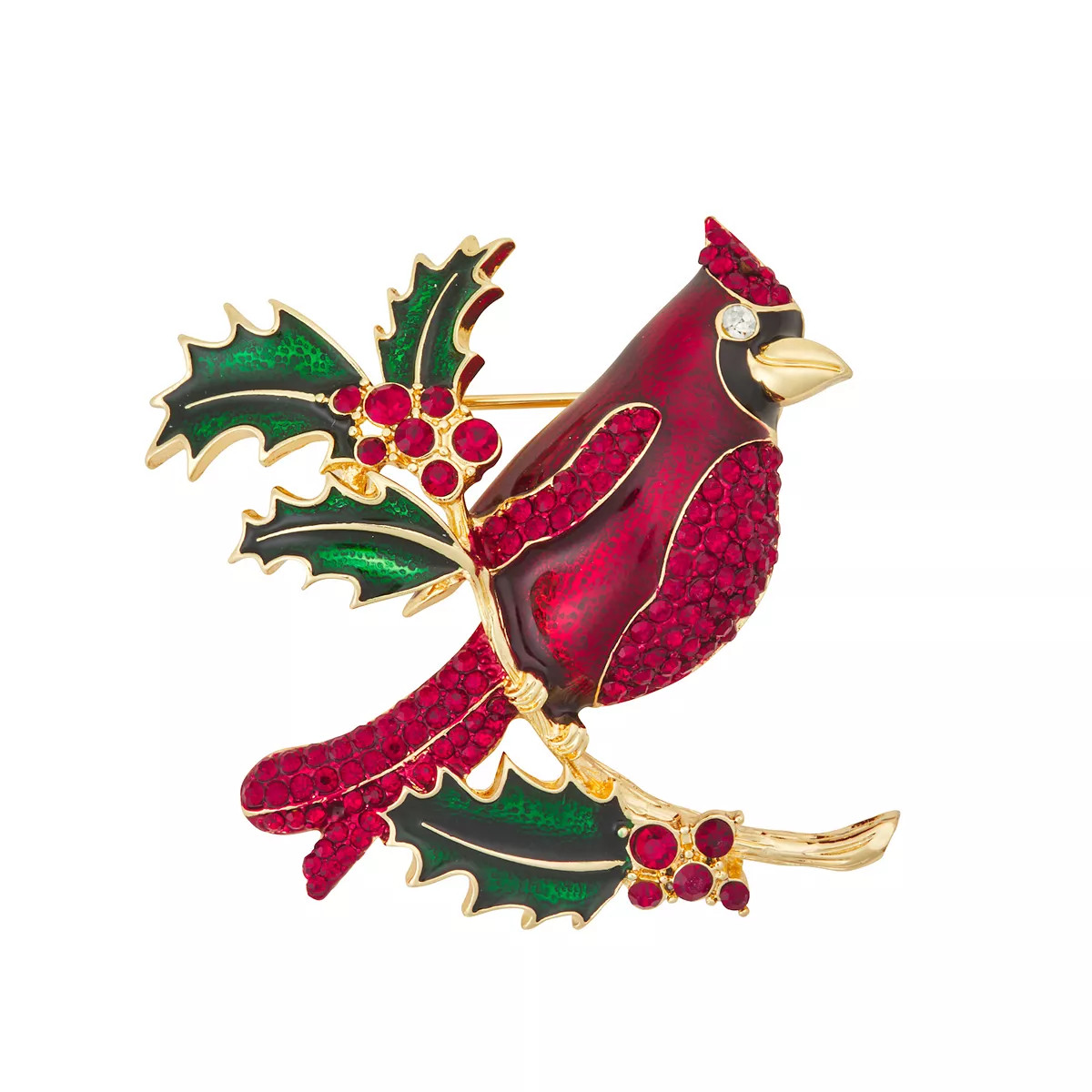 Napier Gold Tone Cardinal Pin | Kohl's