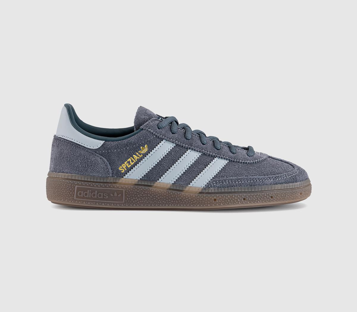 Adidas Womens Handball Spezial Trainers Aurora Onix Halo Silver Gum Multi, 4.5 | Office Shoes (UK)