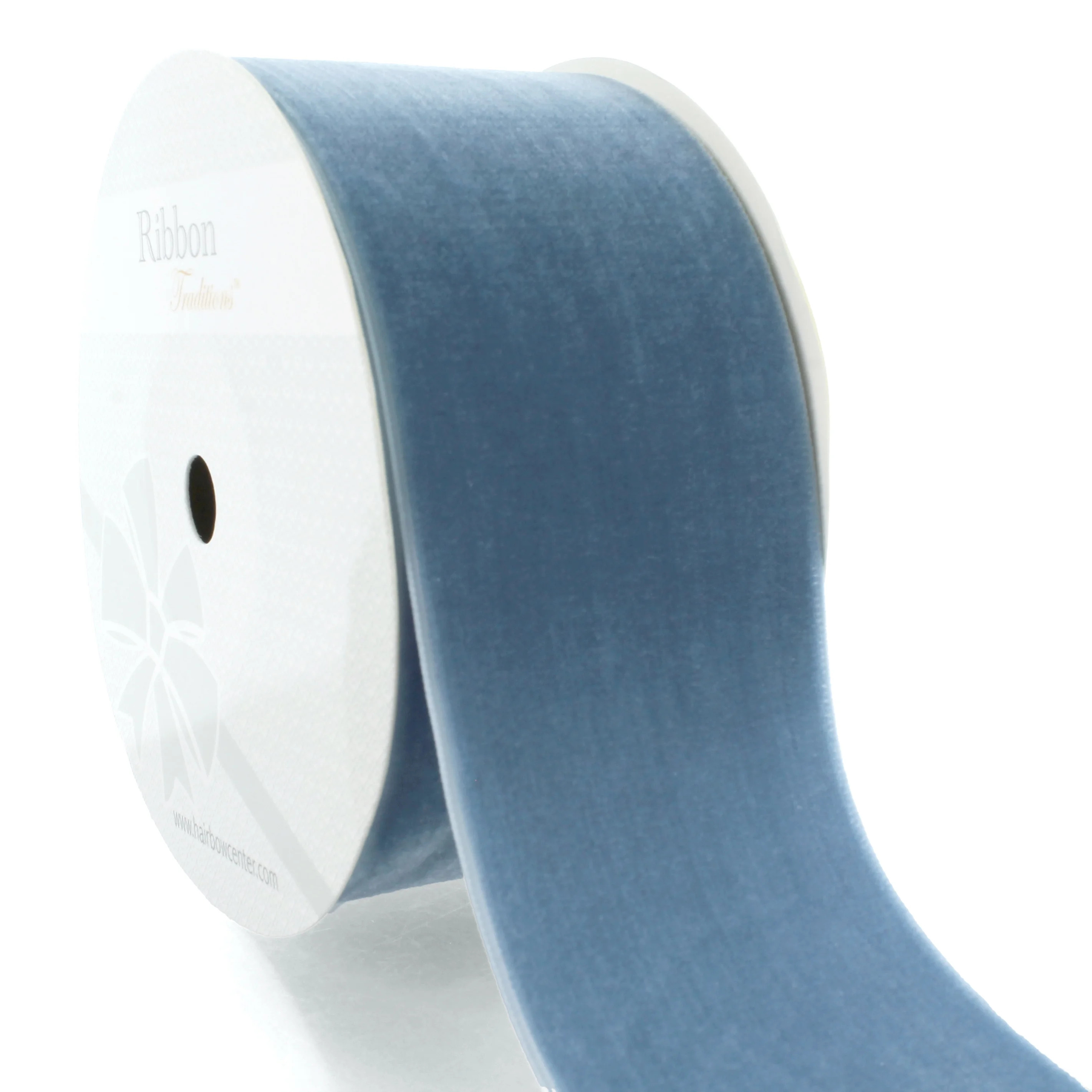 2" Velvet Ribbon 338 Antique Blue 25 Yard | Walmart (US)