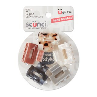 Scunci Mini Open Cut Claw Clips 5pk | CVS