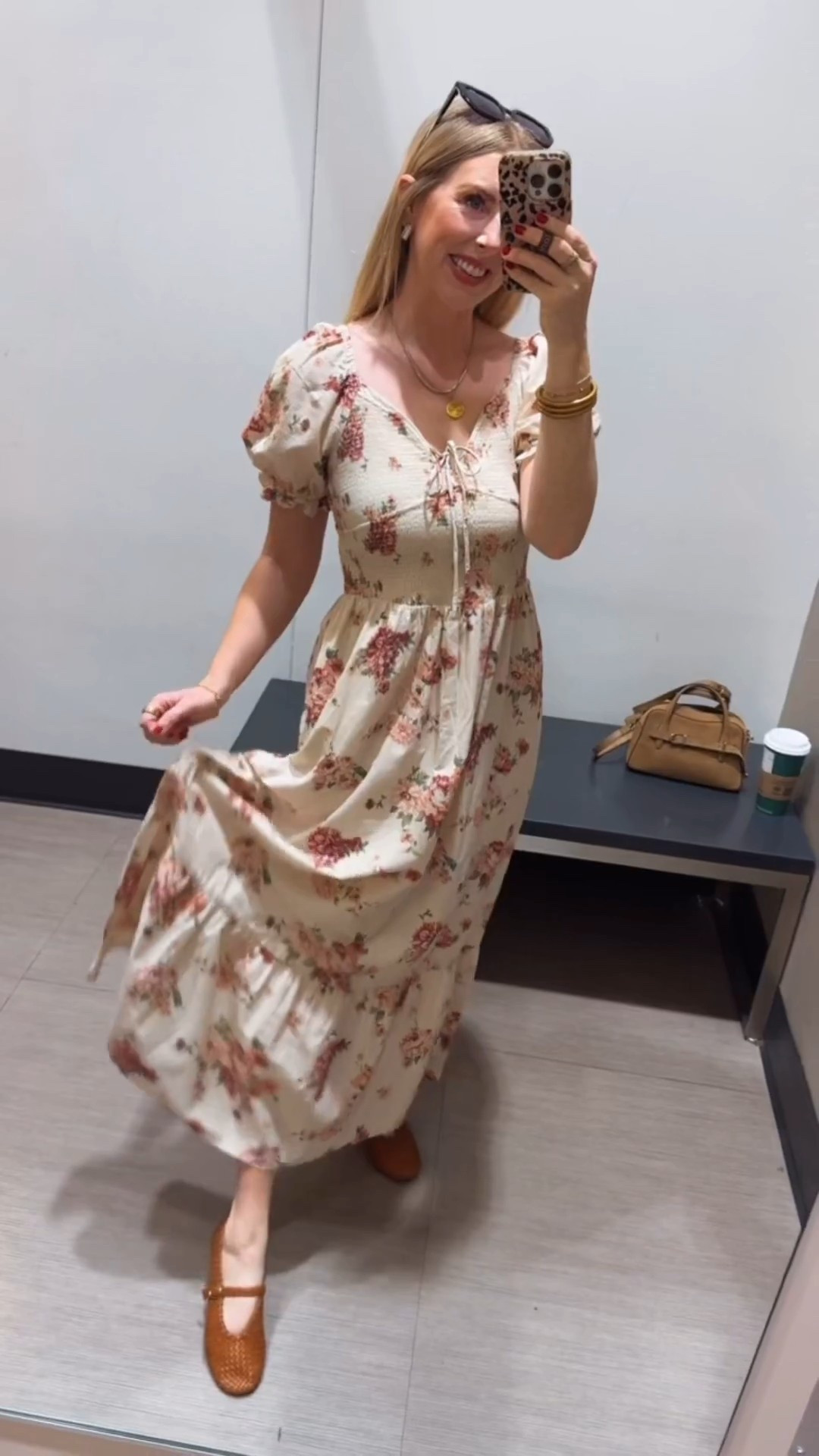 This floral midi dress from Target is so pretty!! 

#LTKSaleAlert #LTKootd