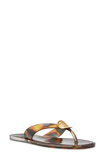 DV by Dolce Vita Jespar Flip Flop Sandal in Tortoise at Nordstrom Rack, Size 6 | Nordstrom Rack