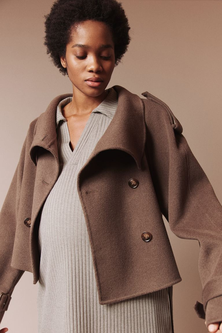 MAMA Ribbed Polo Top | H&M (US + CA)