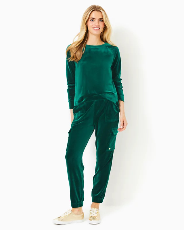 28" Eva Velour Pant | Lilly Pulitzer | Lilly Pulitzer