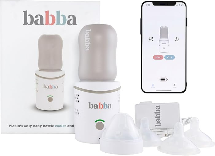 Babba Baby Bottle Cooler and Warmer - Both refrigerates and Fast Warming, Breast Milk Storage, Tr... | Amazon (US)