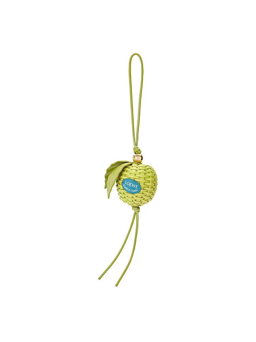LOEWE Women's Granny Smith Apple Bag Charm - Green | Saks Fifth Avenue