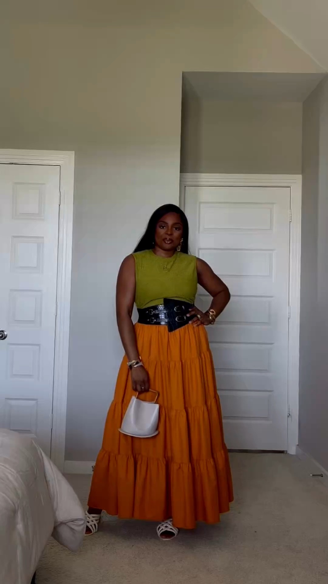 Another Sunday Remix. No short dress will go to waste around me. 

Happy Sunday. I hope you wear something that makes you feel like yourself. 🤍

I’m wearing a size medium 

SN: The skirt is from a two piece set. 
The belt and shoes pictured are sold out, so I did the work for you and  linked similar items.

#LTKgrwm #LTKMidsize #LTKootd