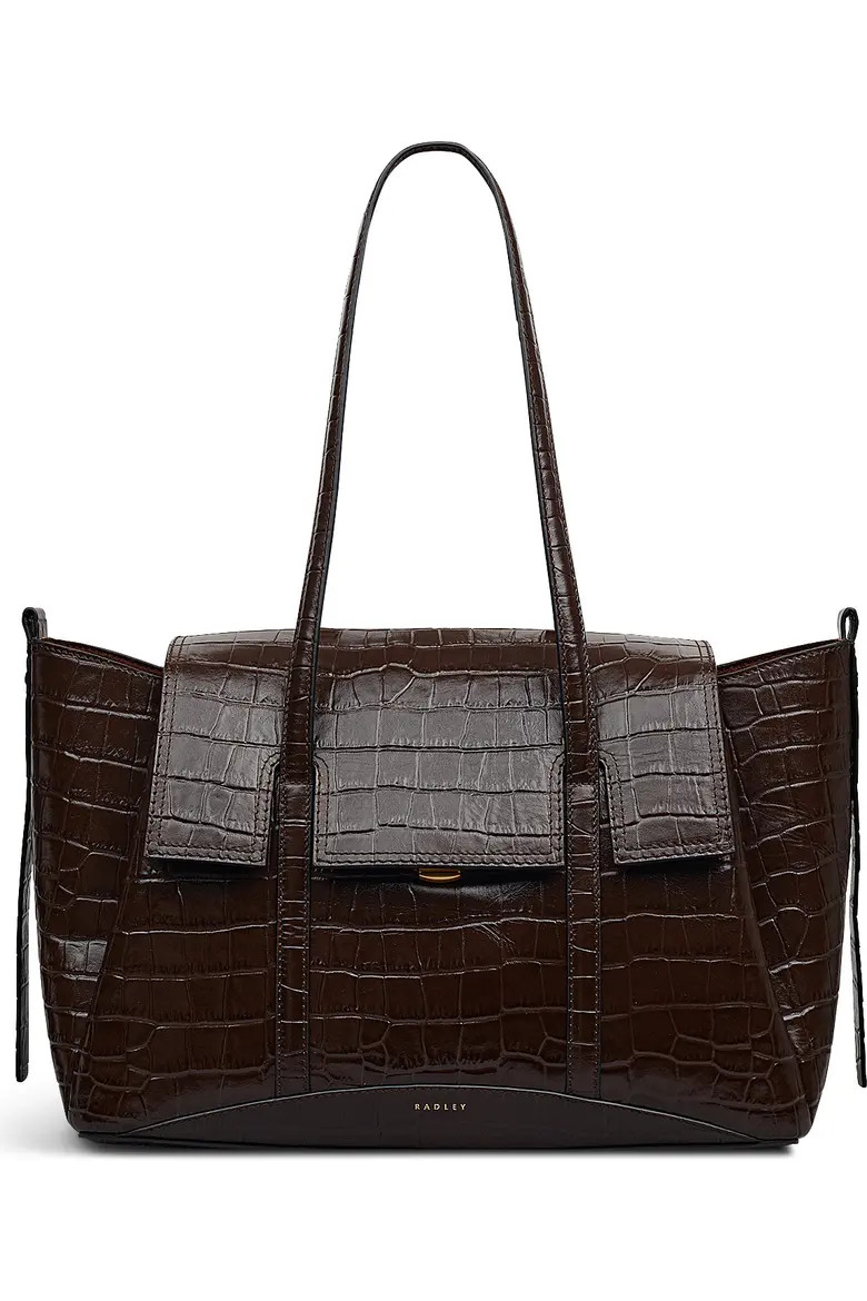 The Chancery - Faux Croc Medium Flapover Shoulder Bag (Women) | Nordstrom | Nordstrom