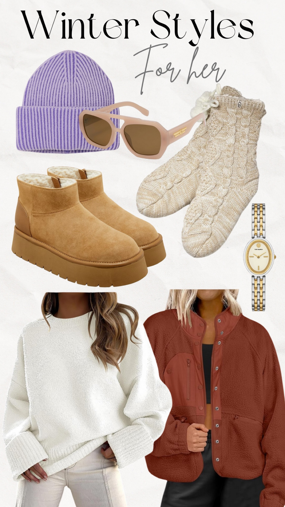 Winter styles for her ! 

#LTKFindsUnder100 #LTKHoliday #LTKStyleTip