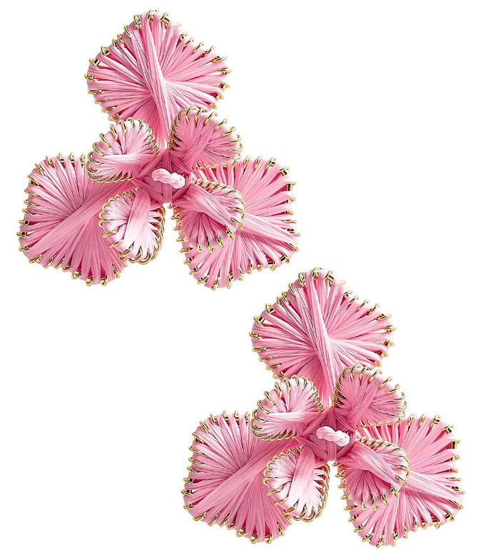Kaia - Raffia Flower Earring | Lisi Lerch Inc