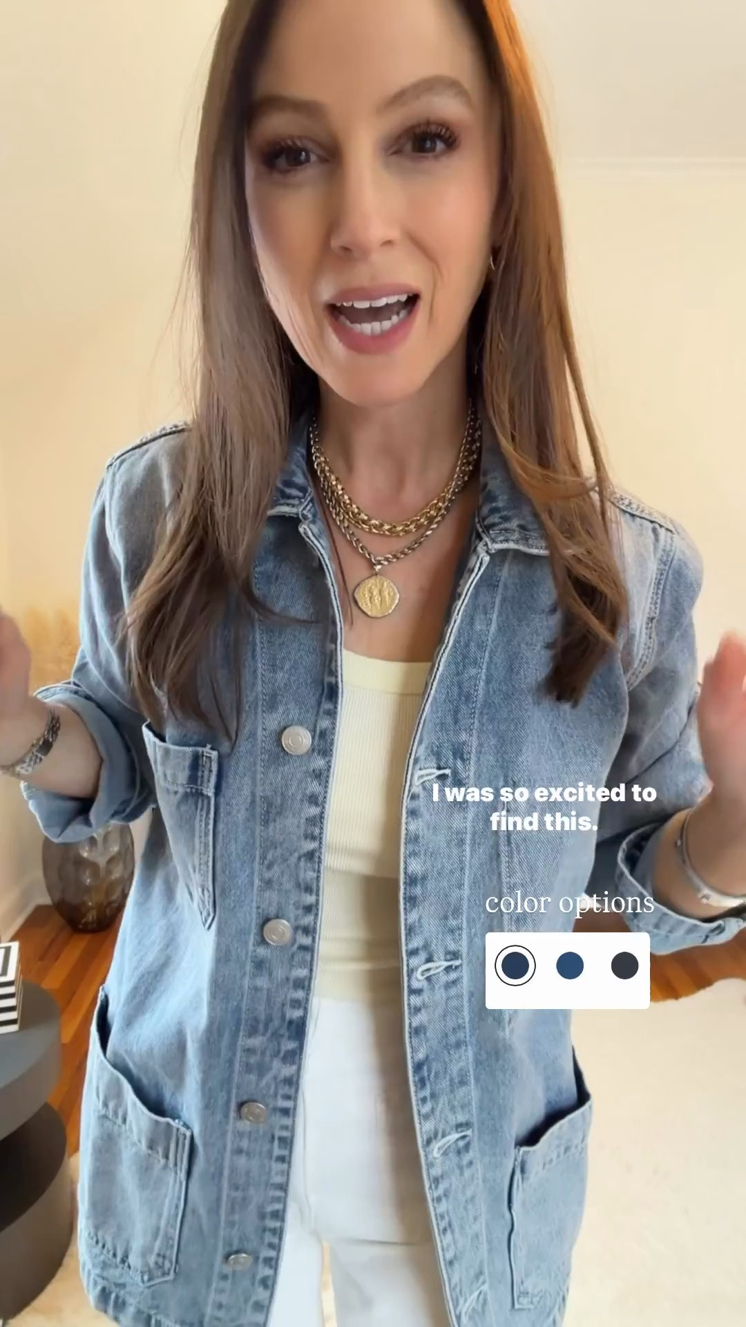 This is my true size small. Has a bit of an oversized fit already. And also linked to my other top spring picks from Quince!

@onequince #quincepartner

#LTKOver40 #LTKSeasonal