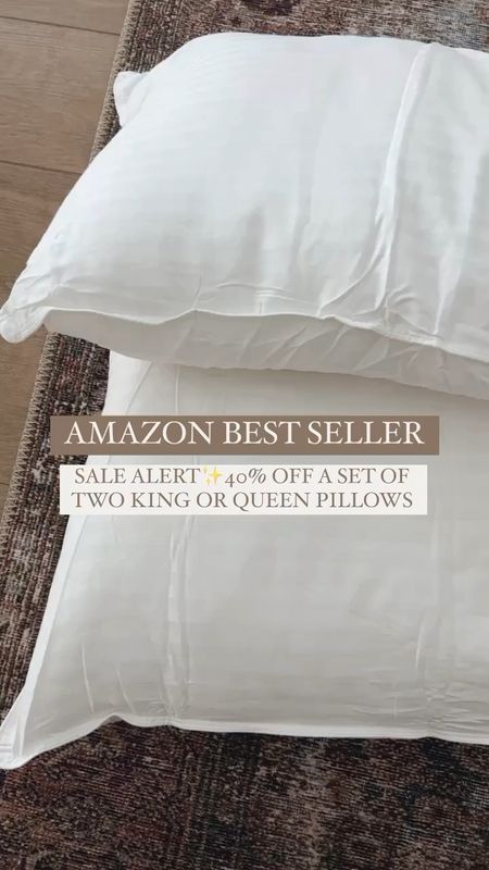The BEST Amazon pillows are 40% off!! The only time to buy my favorite bed pillows. We own 3 sets and love them! 

#LTKHome #LTKSaleAlert #LTKFamily