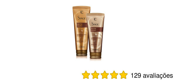Kit Shampoo e Condicionador Siàge Nutri Ouro | Eudora | Eudora (BR)