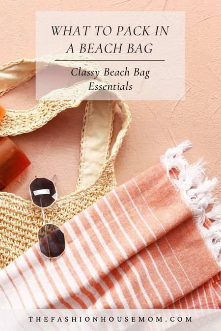 Beach bag packing essentials! 

#LTKTravel #LTKSeasonal #LTKSwim