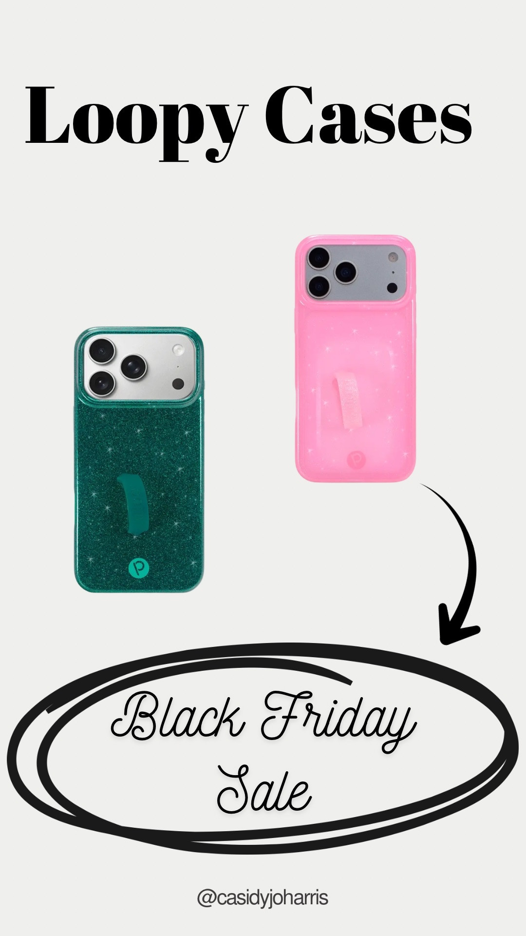 📱 Don't Drop Your Phone! Loopy Cases Black Friday Sale is LIVE! 📱
It's the only phone case I use and trust! If you've been waiting for a deal, now is the time to grab a Loopy Case for yourself and maybe a few for gifts! 🎁
I'm linking the new glitter cases (how gorgeous is the green?!), but they have so many styles and colors on sale. The loop is a game-changer for preventing drops and keeping your phone secure.
Click the link in my bio and use my code for an extra discount at checkout! Happy shopping! ✨
#loopycases #loopy #blackfridaysale #phonecase #techaccessories #nodrop #bestphonecase #ltktech #blackfridaydeals

#LTKHoliday #LTKCyberWeek