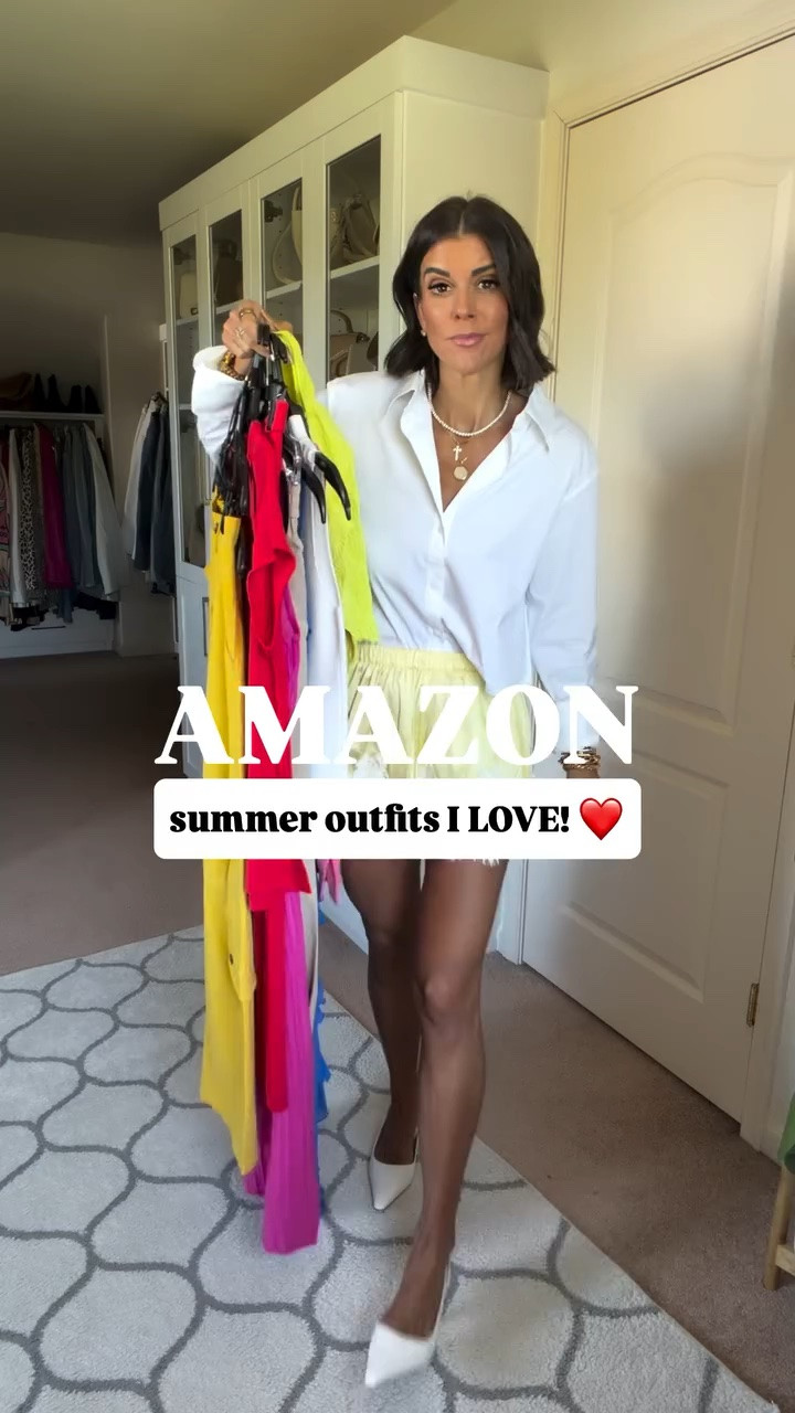 Amazon Summer outfits! Size small in all. Size 2 in jeans. Size down if in between.

#LTKdayinmylife #LTKmomlife #LTKSeasonal