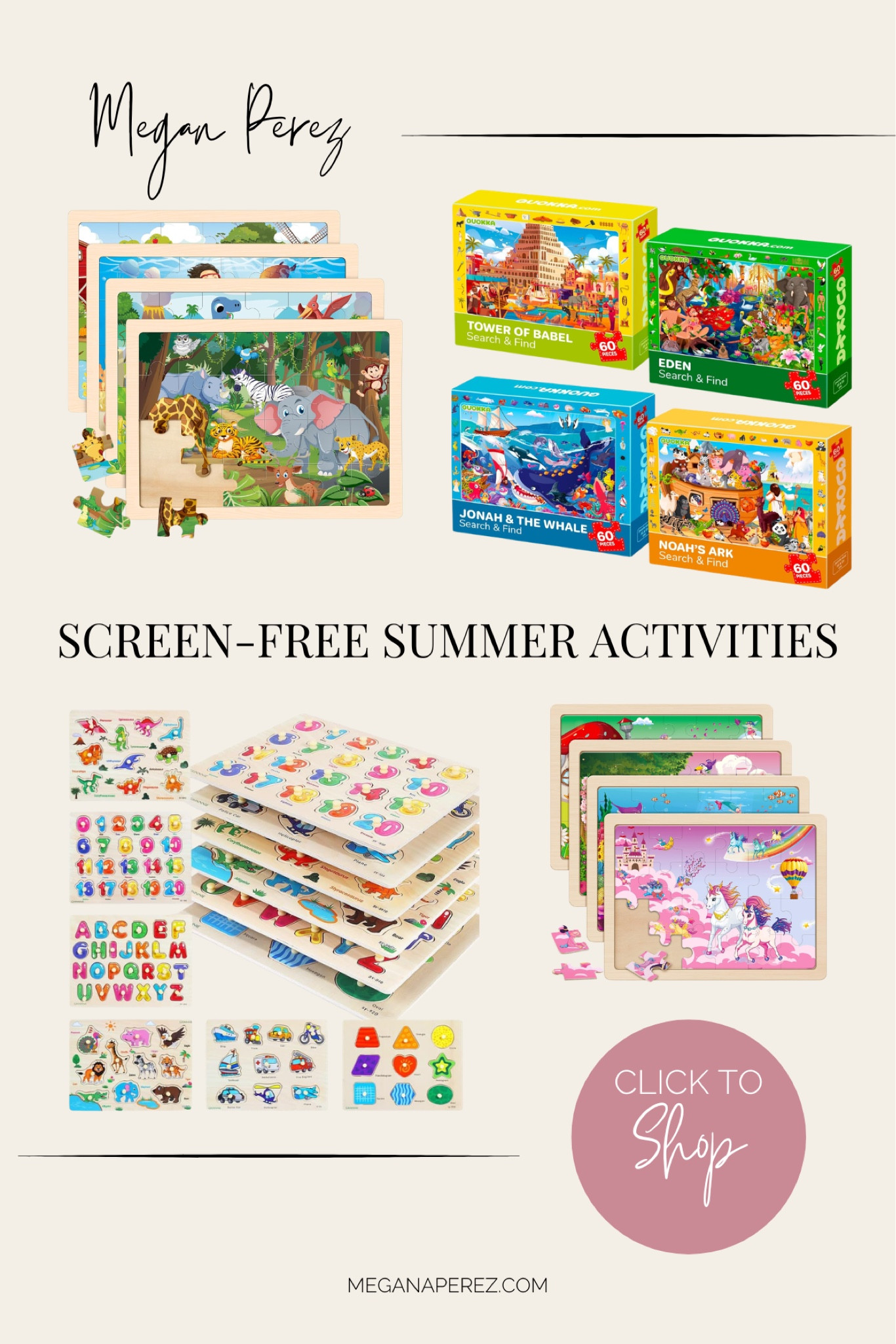 Okay these Bible search and find puzzles stopped me in my tracks — Tower of Babel, Noah's Ark, Jonah and the Whale?! SO good for Christian moms who want screen-free AND faith-filled activities. All linked! 🙏🧩

#LTKmomlife #LTKKids