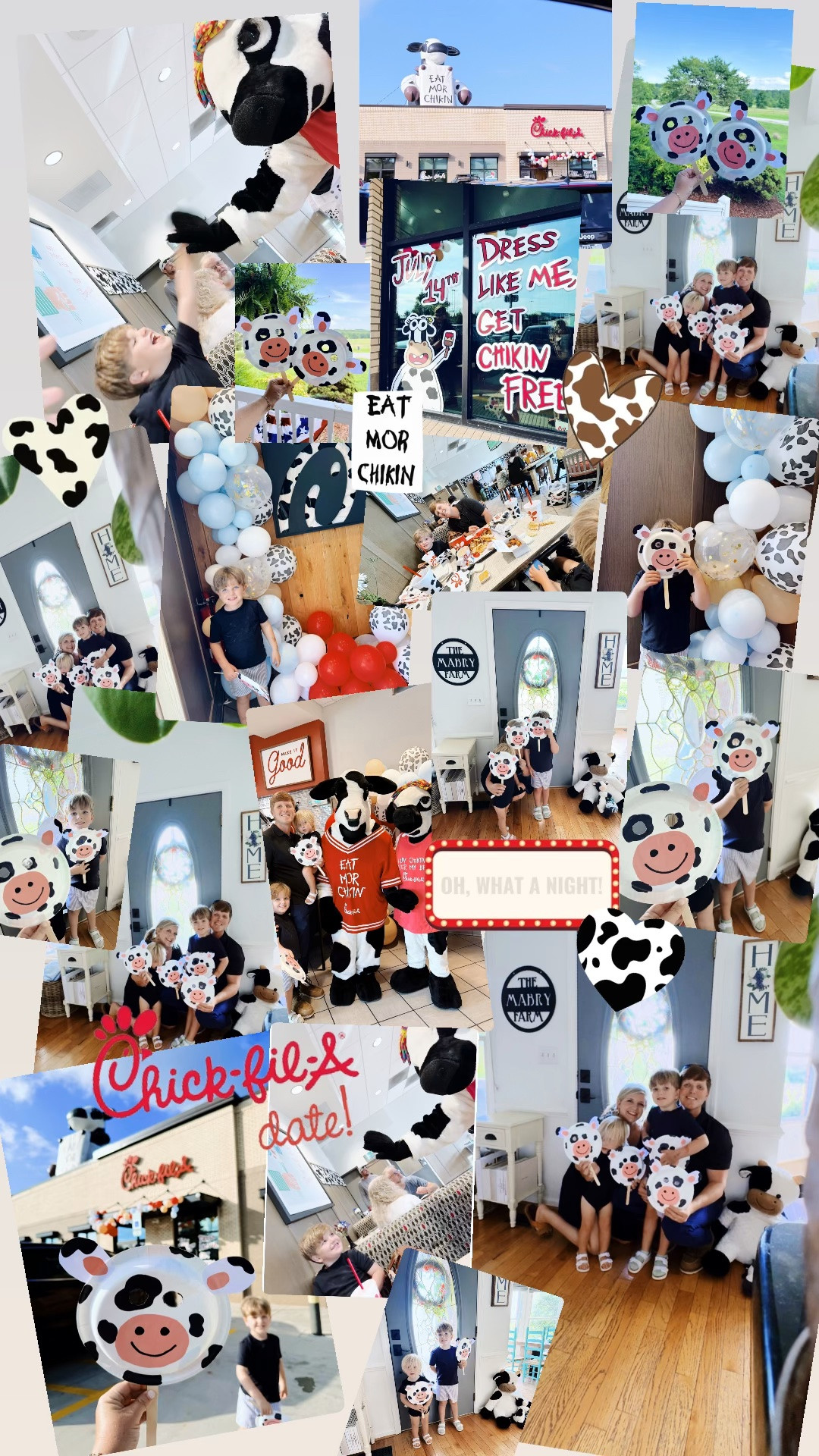 Oh what a night 🐮❤️🖤