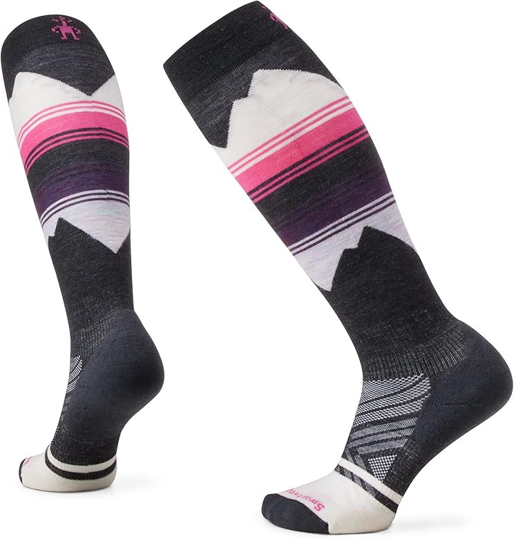 Smartwool Women's Ski Targeted Cushion Pattern Over The Calf Socks | Amazon (US)