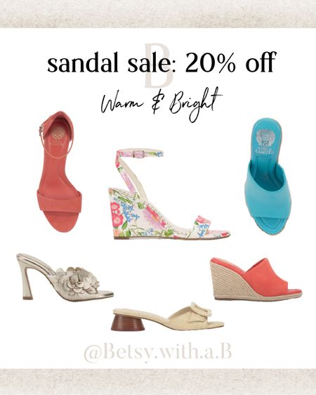 Warm & Bright sandal sale. 20% off with code BEACHDAY

#LTKShoeCrush #LTKOver40 #LTKSeasonal