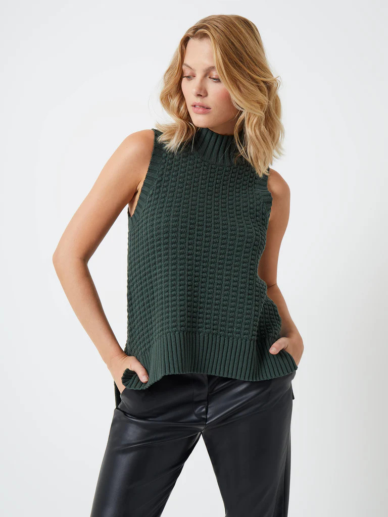 Mozart Popcorn High Neck Sweater | French Connection (US)