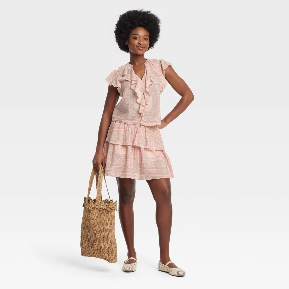 Women's Mini Ruffle Skirt - Universal Thread™ | Target
