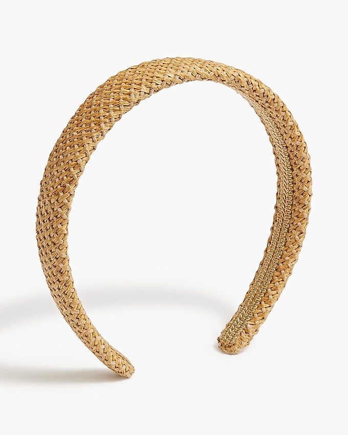 Woven puff headband | J.Crew Factory