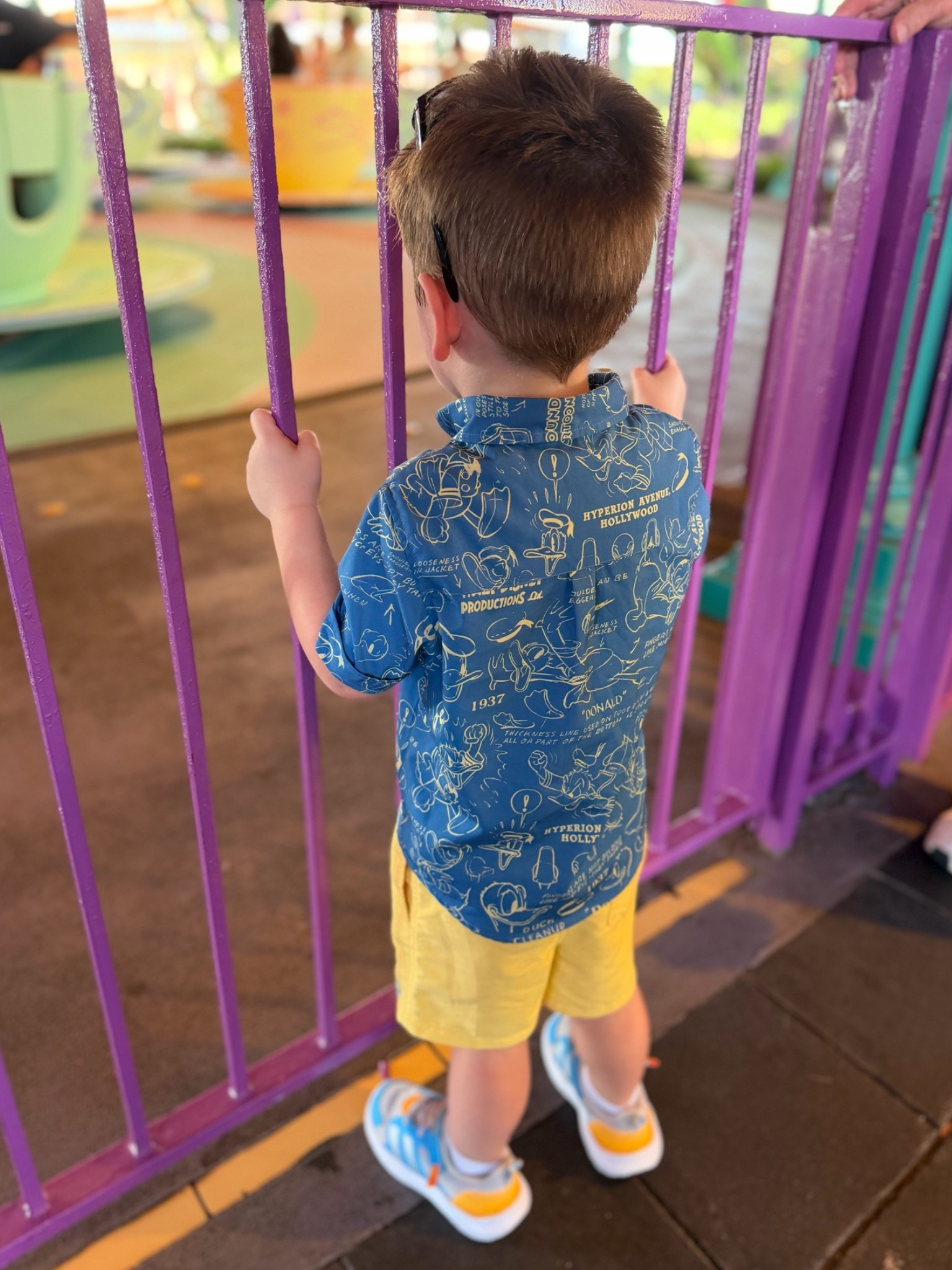 The RSVLT shirts are so perfect for Disney!! These are great for men and toddlers. My son loves his! It’s also the perfect option for a dad and son match 

Also, if your child is juuuust right at the height requirement for most rides I highly recommend getting some thicker shoes. My little guy was just tall enough for all the 40in rides but with these shoes they put him a bit over the minimum marker and made the screening process much quicker since toddlers don’t always stay perfectly tall and still 


Disney tips | Disney toddler | Disney baby | Disney ootd | Donald Duck | Donald bound | Disney shoes |

#LTKmomlife #LTKTravel #LTKKids